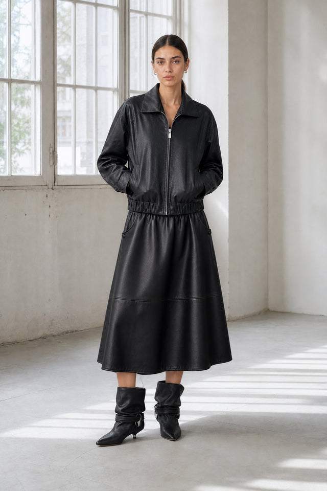 Elle eco leather Rock | Black