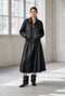 Pola eco Leer Bomber Jack | Black