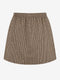 Flo check mini cottton Rock | Brown