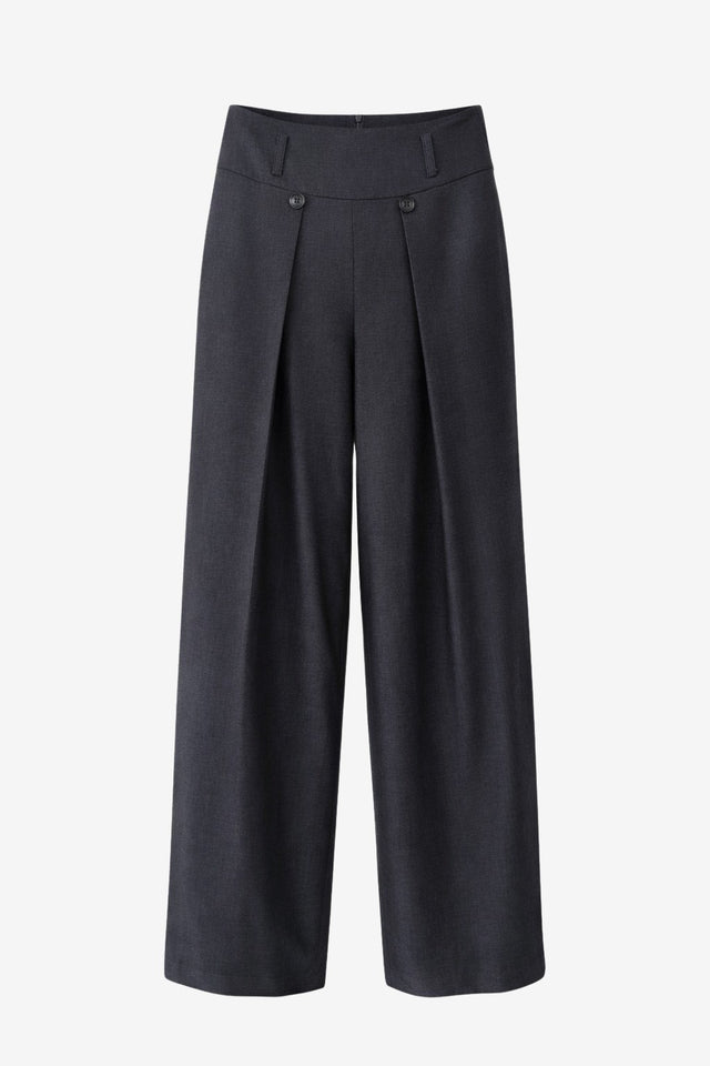 Ruby viscose pants | Grey