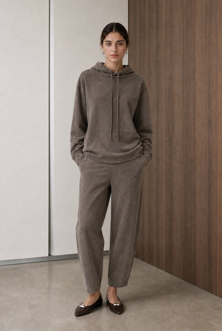 Lina tencel Bluse | Dark Brown
