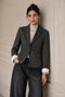 Eleni Viskose basic blazer | Melange