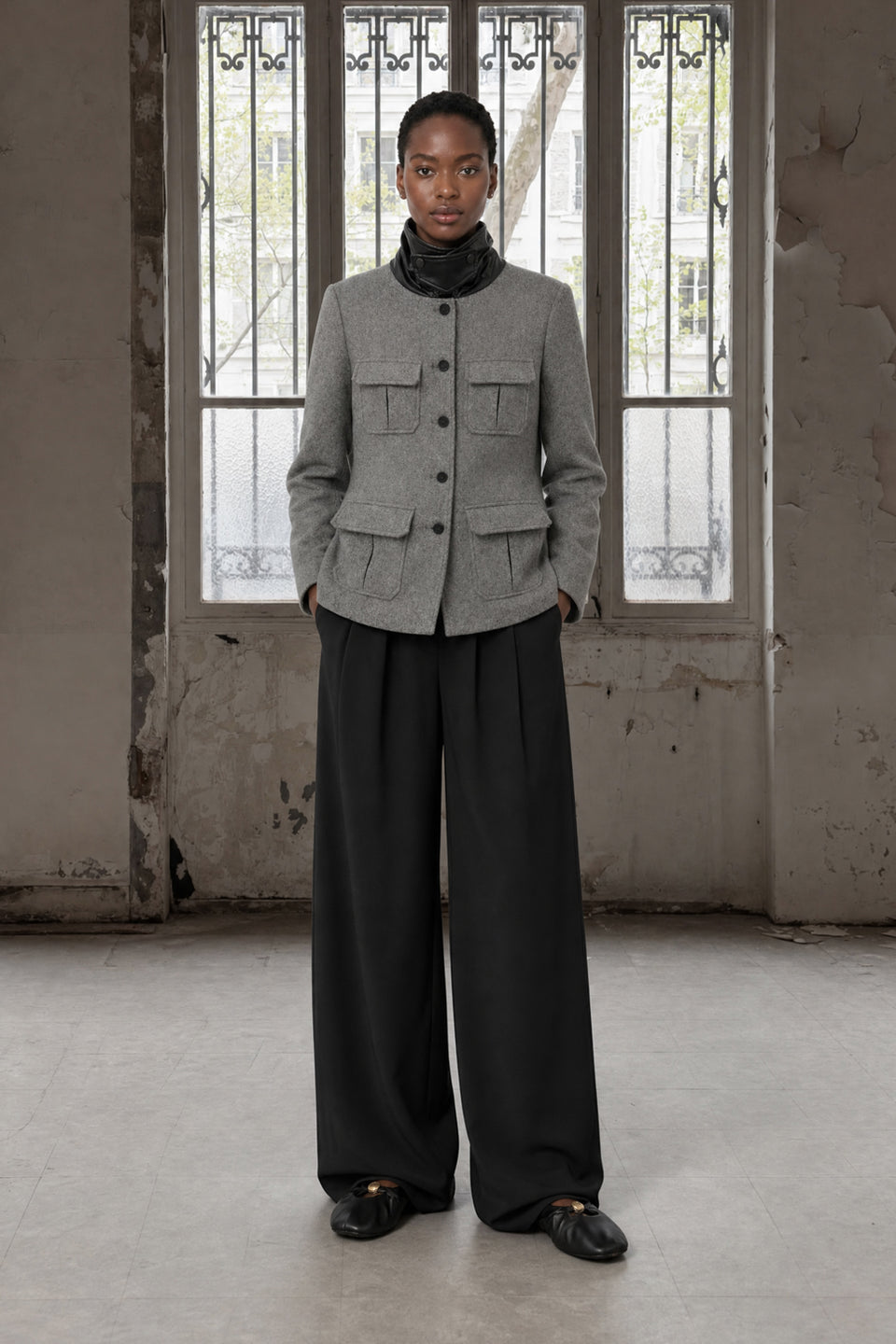 Petronio pants technical jersey | Black