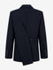 Indira back details blazer | Dark Blue