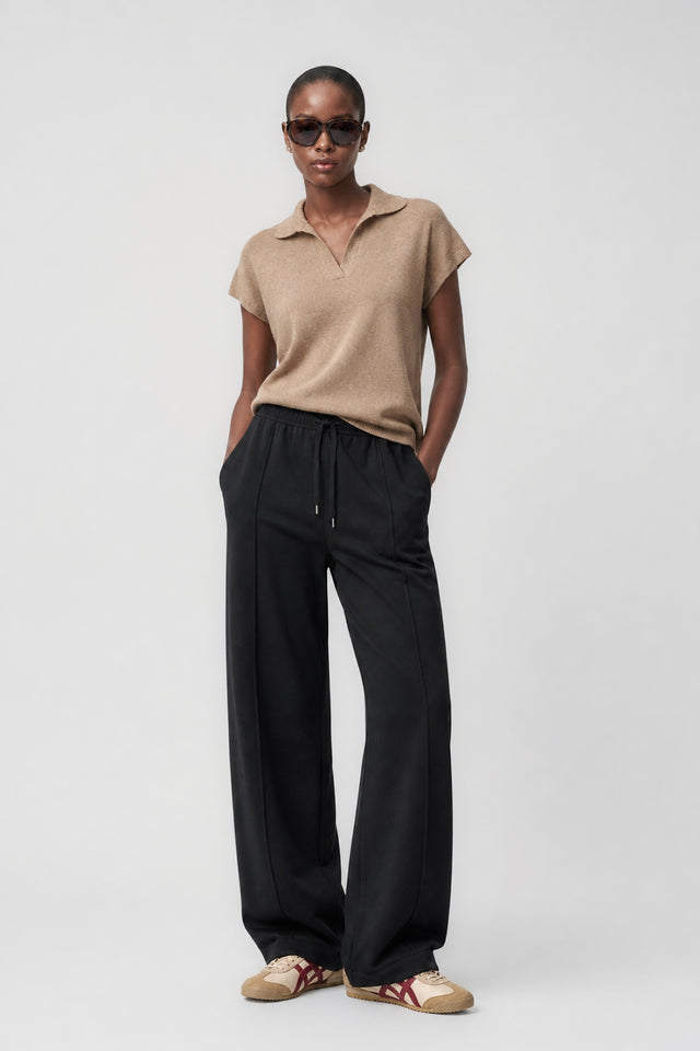 Serafina wide-leg pants | Black