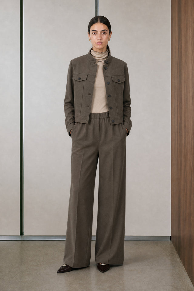 Raven viscose blend broek | Melange
