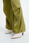AvalonN shiny viscose pants | Lime
