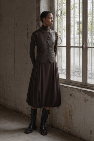 Albina rok technical jersey | Chocolate