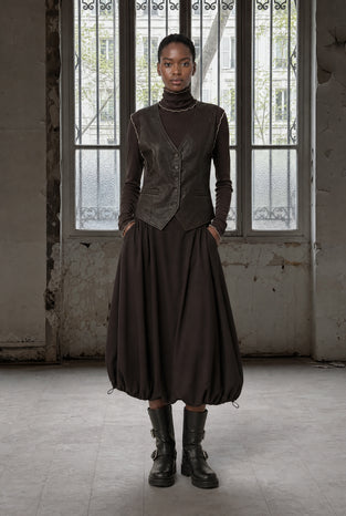 Albina rok technical jersey | Chocolate