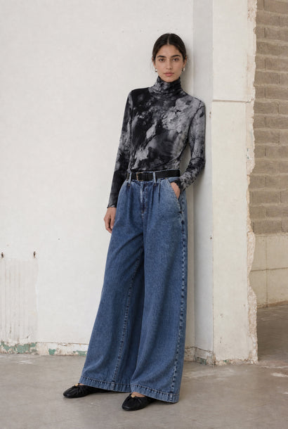 Amaya Hopcar Loose Jeans | Random Blue