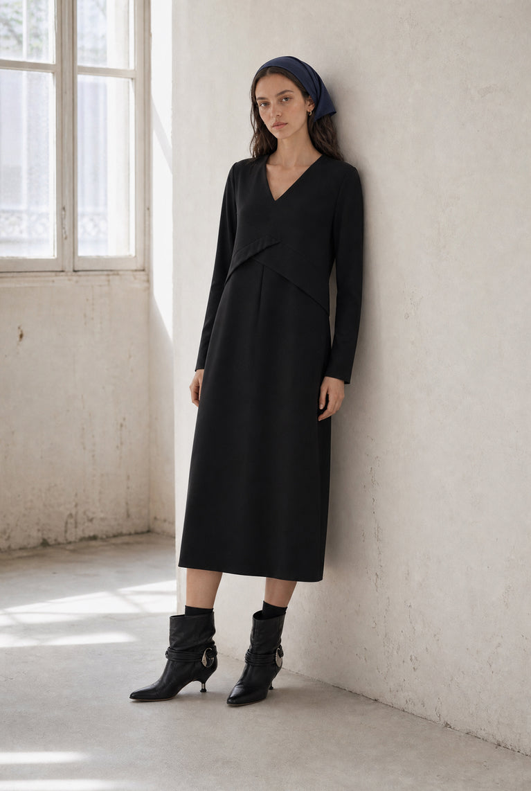 Anita Kleid technical jersey | Black