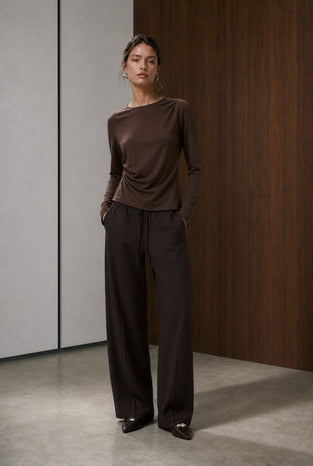 Ari cotton top | Brown