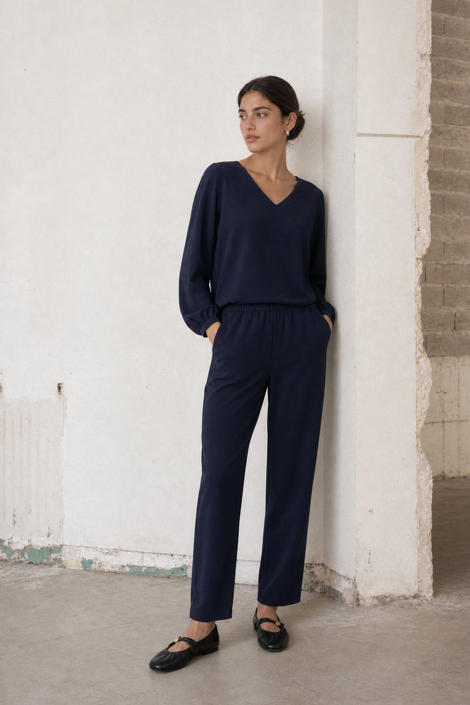 Aria top technical jersey | Blue