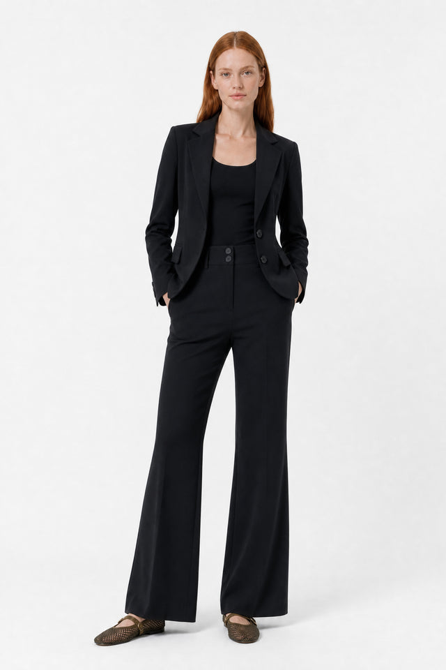 Linda Hose technical jersey | Black