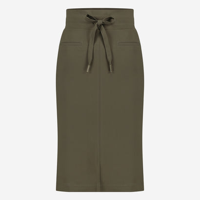 Skirt Kate Easy Wear Technical Jersey | Army