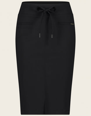 Skirt Kate easy wear Technical Jersey | Black