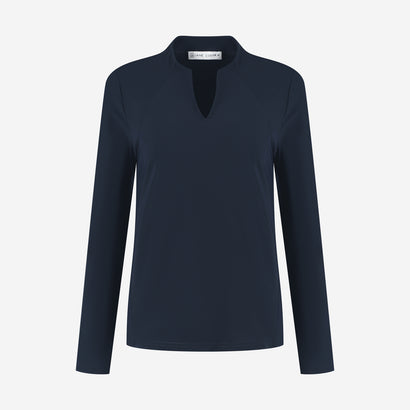 Andrea top LS technical jersey | Blue