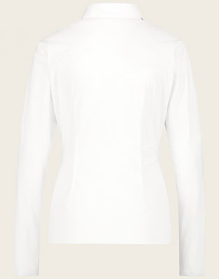 Blouse Betty easy wear Technical Jersey | White