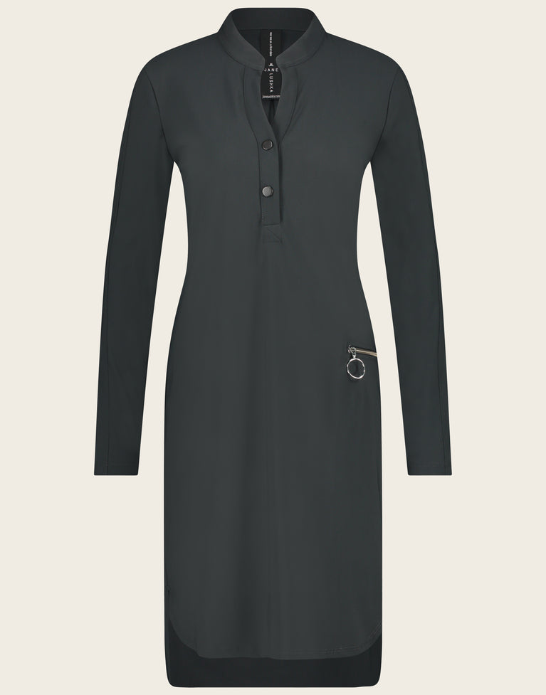 Dress Eva Easy Wear | Grigio Notte