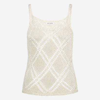 Top d'été en coton 9064 | Blanc cassé