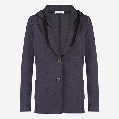Emy hoody blazer | Denim