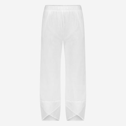 Cotton summer pants T549 | White