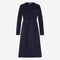 Ester mix cotton taffeta dress | Blue