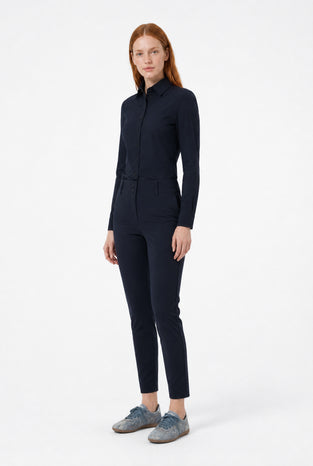 Bluse Betty Easy Wear Technical Jersey | Blue