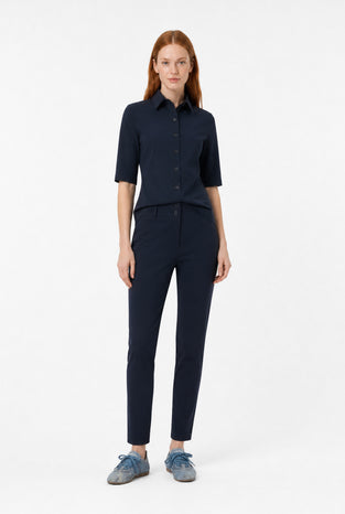 Bluse Betty Easy Wear Technical Jersey | Blue
