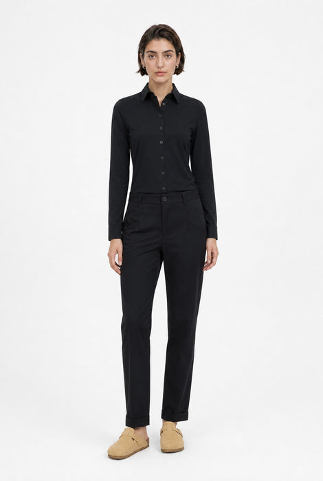 Bluse Betty Easy Wear Technical Jersey | Black
