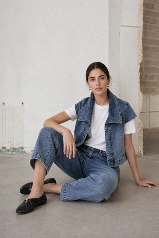 Boom denim vintage vest | Vintage Medium