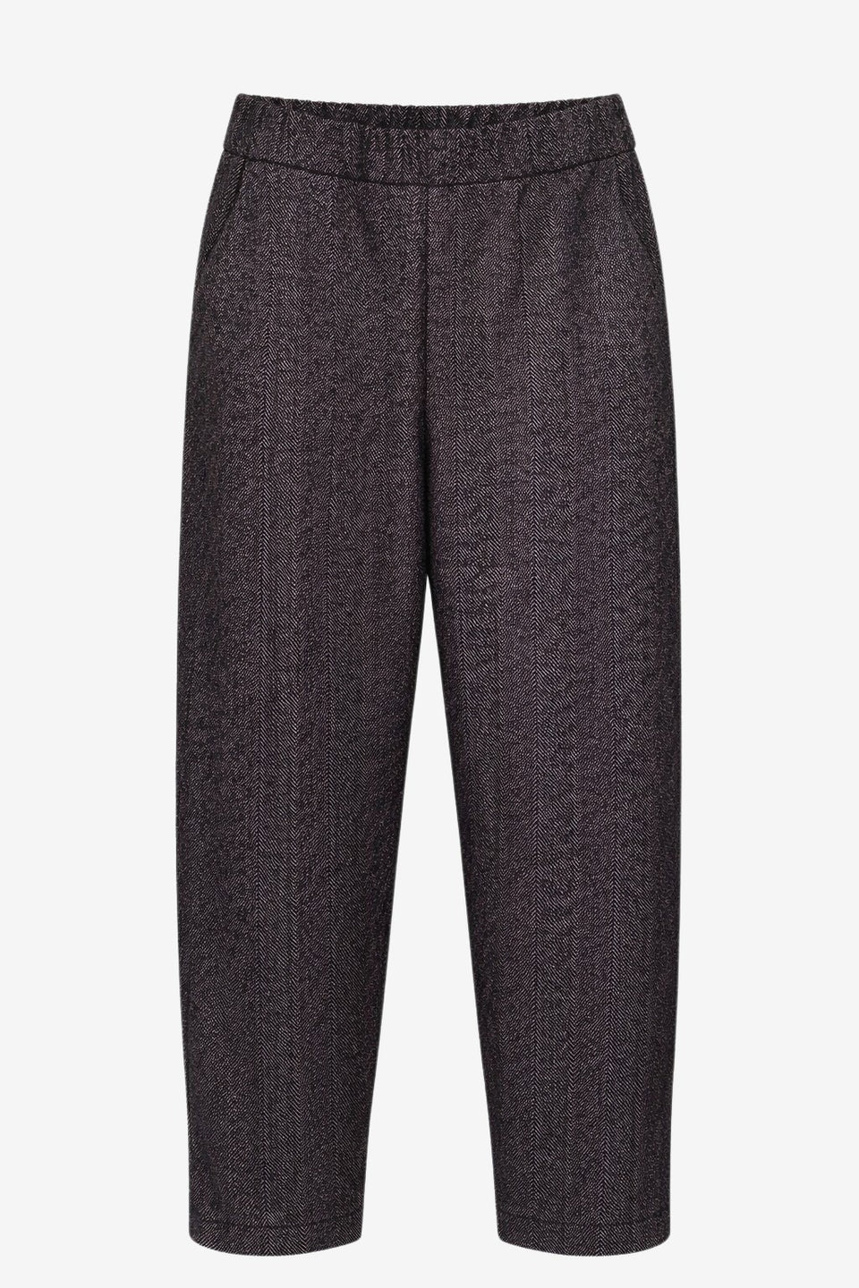 Bort viscose balloon pants | Bordo