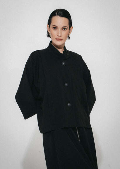 Giacca Brooke in tessuto Sensitive Tech | Nero