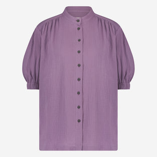 Nora Blouse KS Organic Cotton | Violet