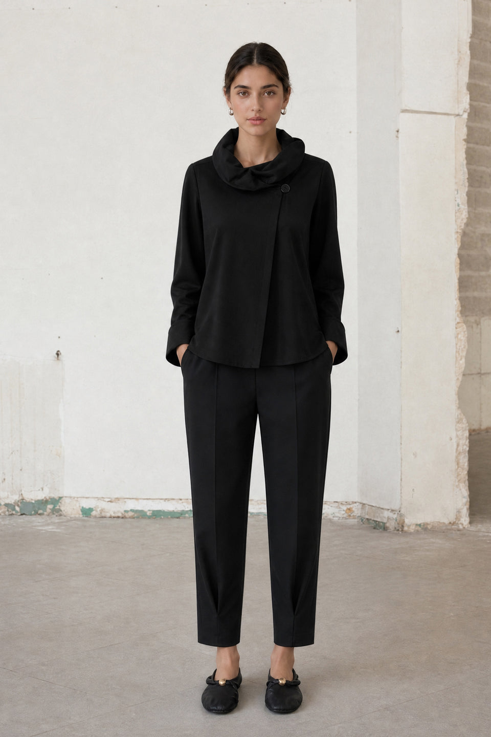 Umbretto broek technical jersey | Black