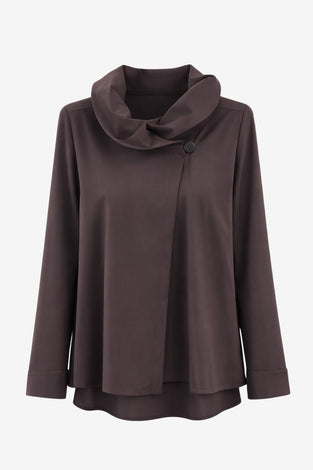 Carlos jacket technical jersey | Chocolate