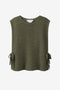 Open cotton Vest 2017 | Green