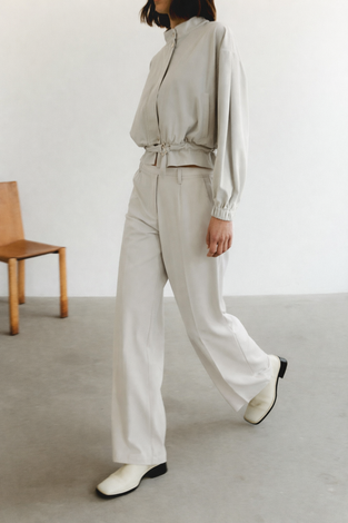 Yvette pants technical jersey | Sand