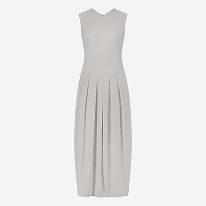 Jacklin stretch technical jersey dress | Sand
