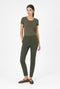 Dalas Pants Technical Jersey | Army green