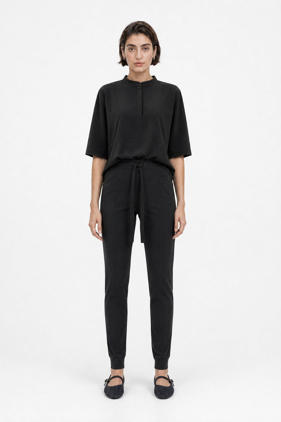 Broek Idris Technical Jersey | Black