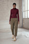 Janice Viskose top | Bordeaux
