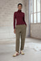 Janice Viskose top | Bordeaux