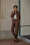 Danny skuba velvet pants | Brown