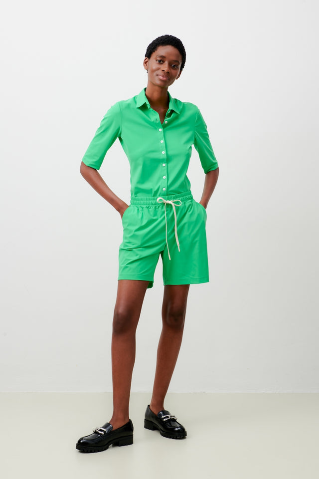 Lola Shorts Technical Jersey | Green