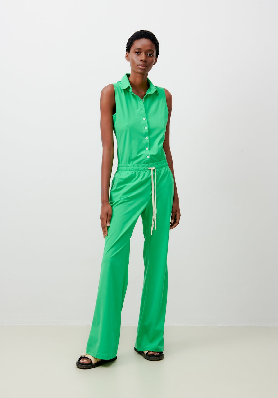 Carola Pants Technical Jersey | Green