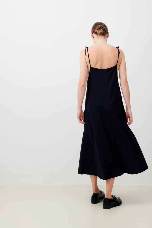 Ellen Dress Short Technical Jersey | Black