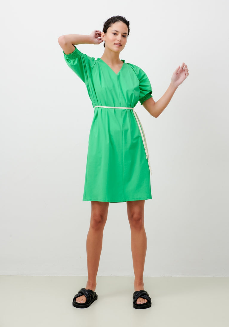Lorna Dress Short Technical Jersey | Green