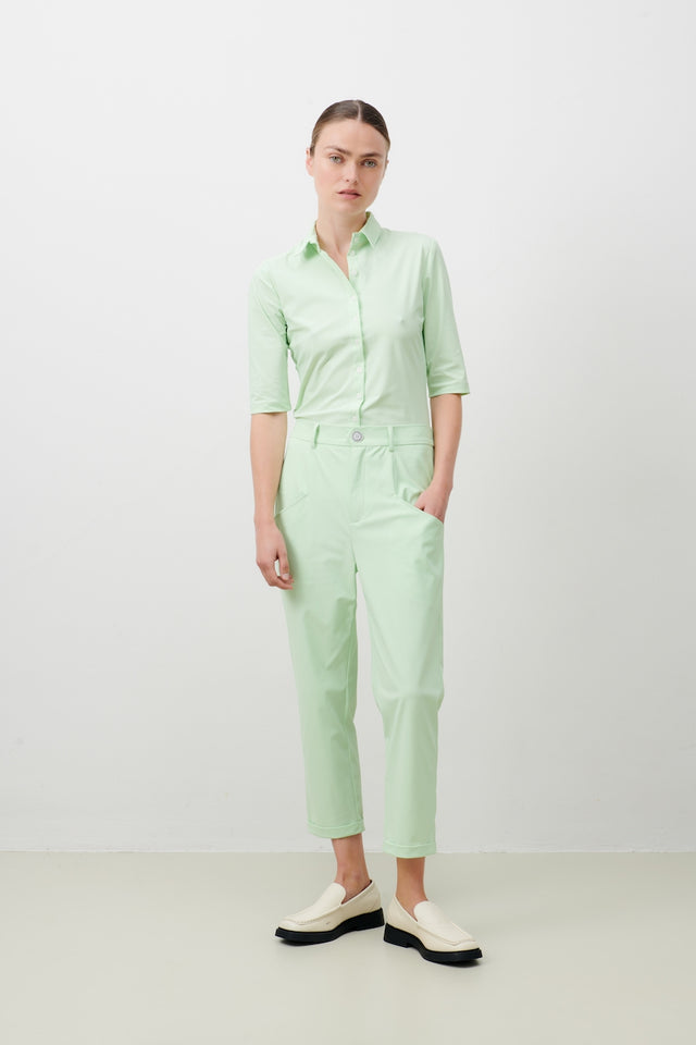 Hazel Pants Technical Jersey | Light Green
