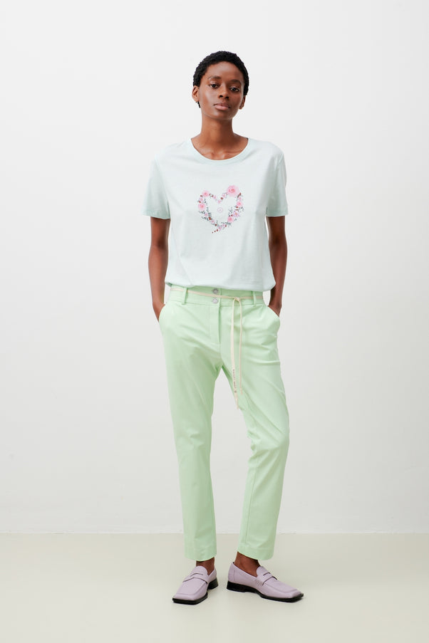 T-Shirt Tyra Sun Organic Cotton | Aqua